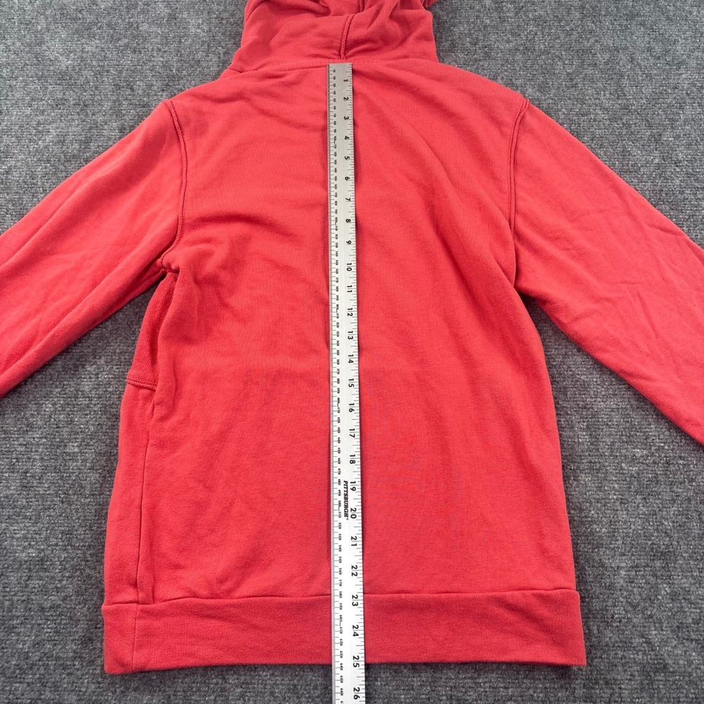 NFL Team Apparel Hoodie Small Red San Francisco 49ers Distressed Graphic Men's - Picture 6 of 8
